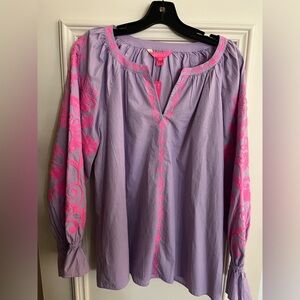 Lilly Pulitzer Revina Tunic Purple Iris
